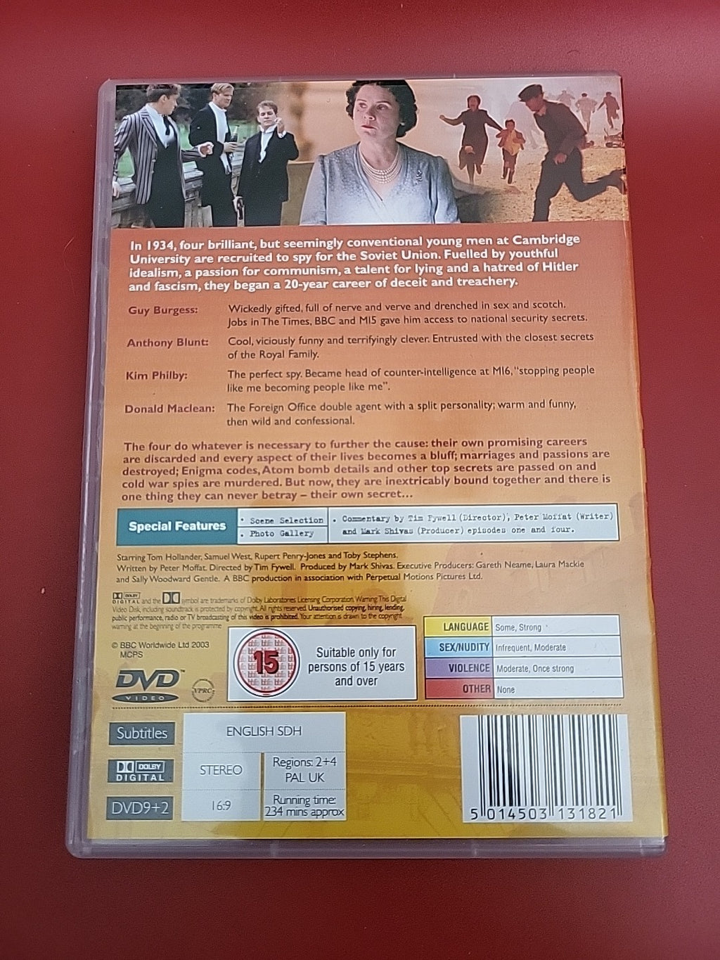 Cambridge Spies DVD 2003 BBC Drama Spy Series 2+ SAVE 40%