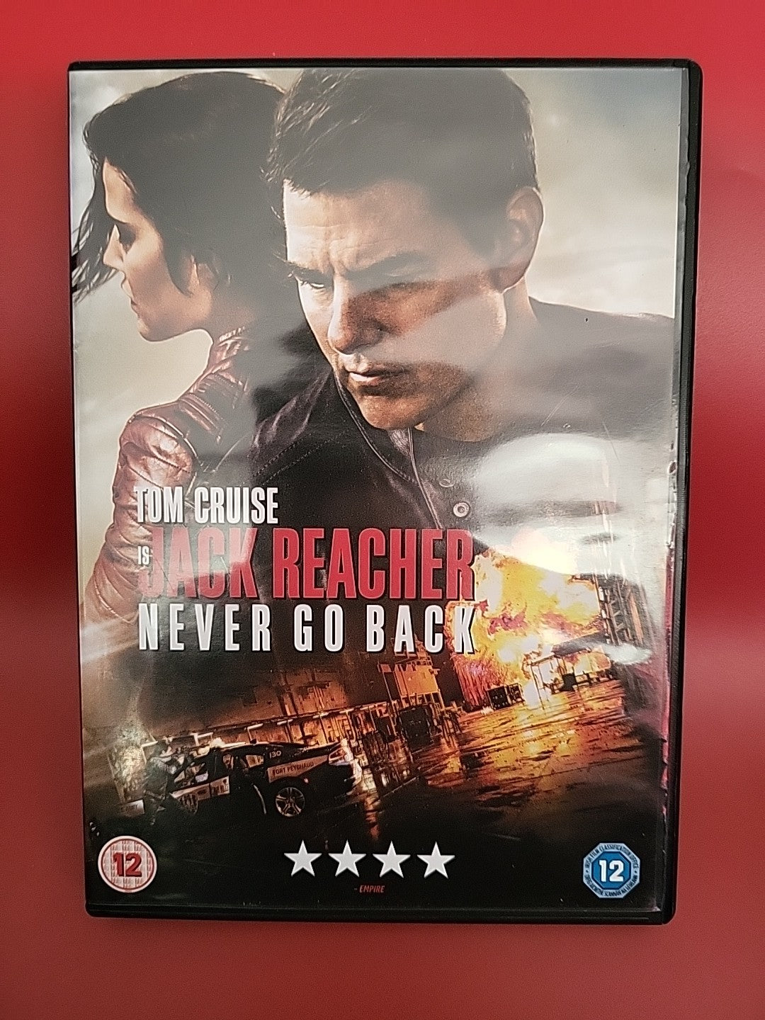 Jack Reacher Never Go Back DVD 2016 Action Crime Thriller 2+ SAVE 40%