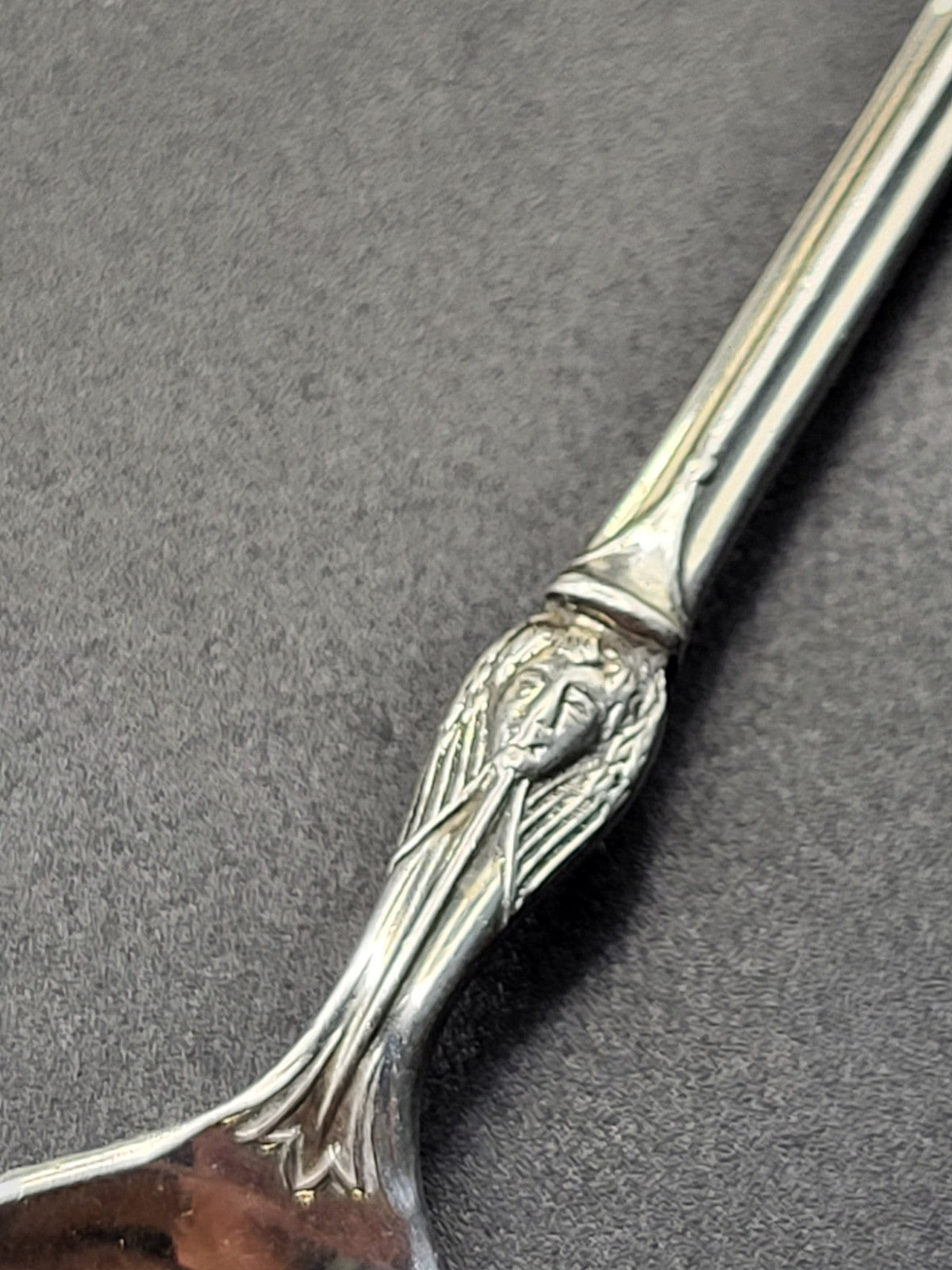Antique 1910 Sterling Silver Apostle Spoon Set Atkin Brothers Sheffield Boxed