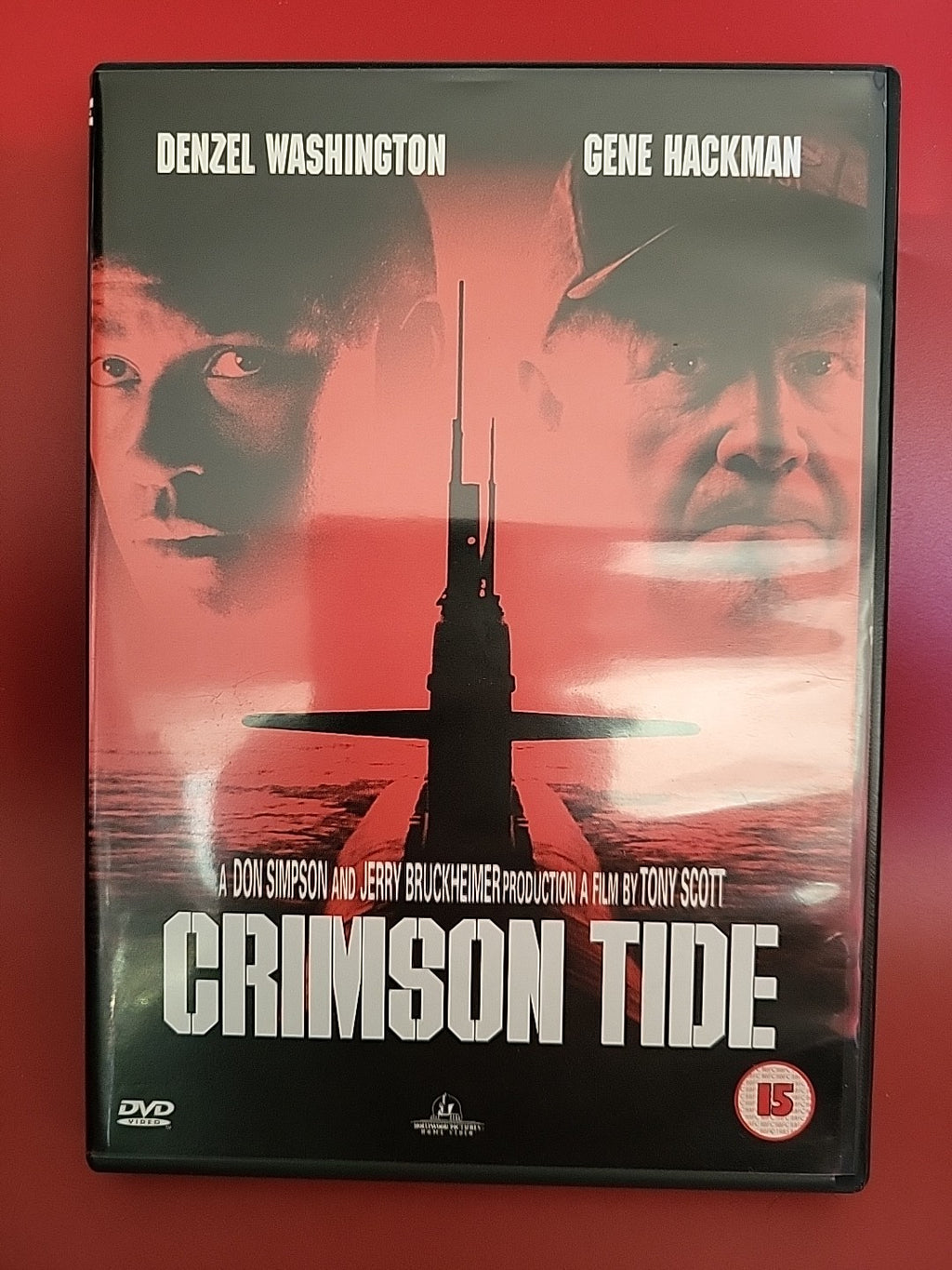 Crimson Tide DVD 2002 Action Thriller Submarine Film 2+ SAVE 40%