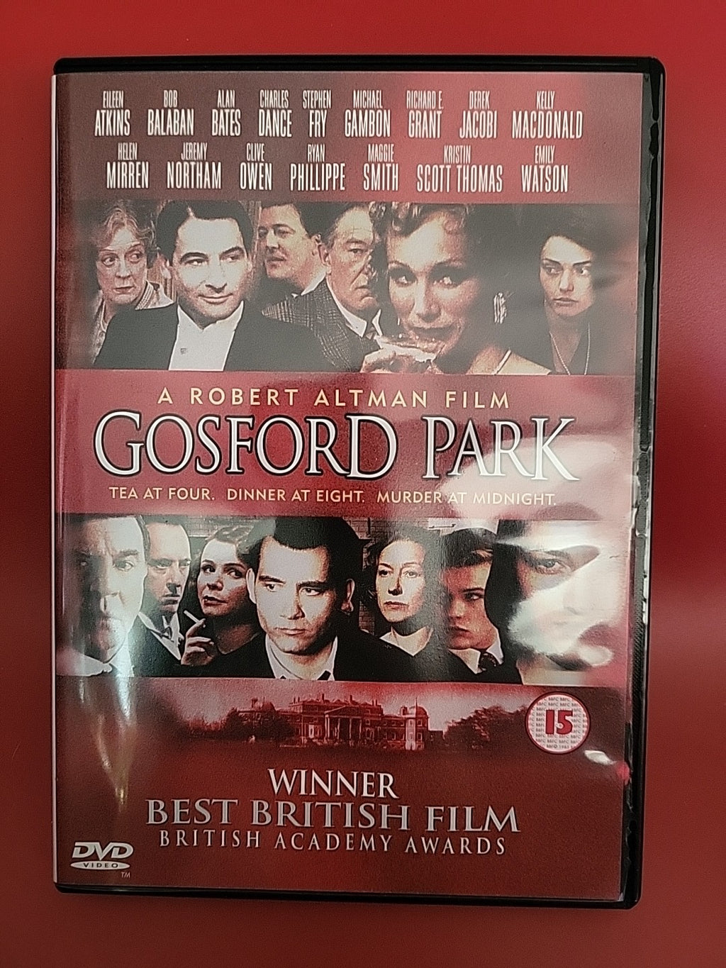 Gosford Park DVD 2002 Mystery Drama Film 2+ SAVE 40%