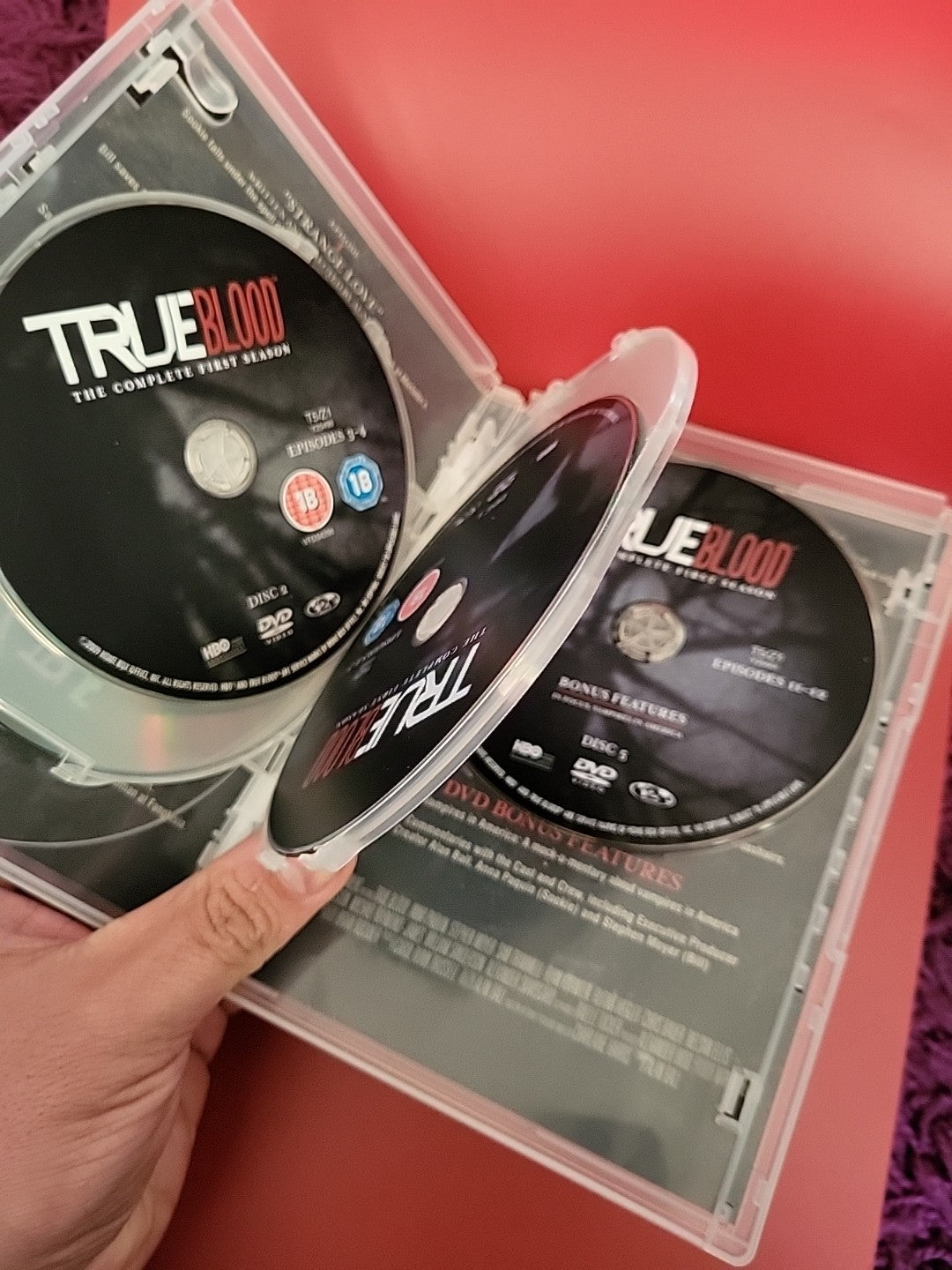 True Blood Series 1 Complete DVD 2009 Vampire TV 2+ SAVE 40%