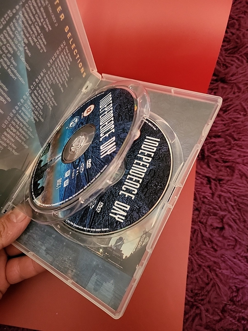 Independence Day DVD 2004 Sci-Fi Action Film 2+ SAVE 40%