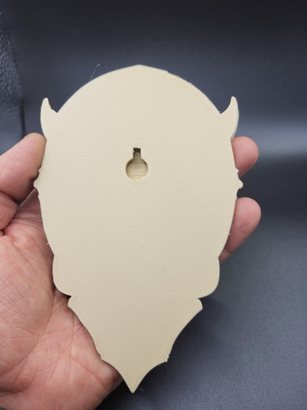 Wall Mounted Key Holder Rack – Sphynx Cat Gothic Hallway Hook Decor Bone White