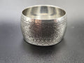 1894 Victorian Sterling Silver Napkin Ring John Henry Potter Engraved Kit 23.4g