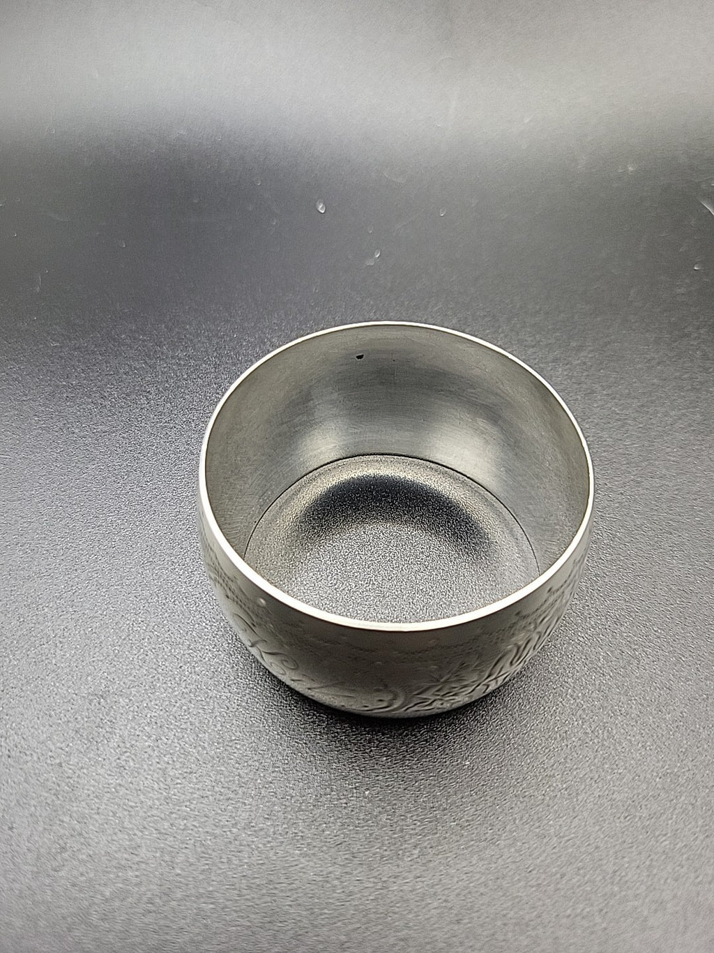 1894 Victorian Sterling Silver Napkin Ring John Henry Potter Engraved Kit 23.4g