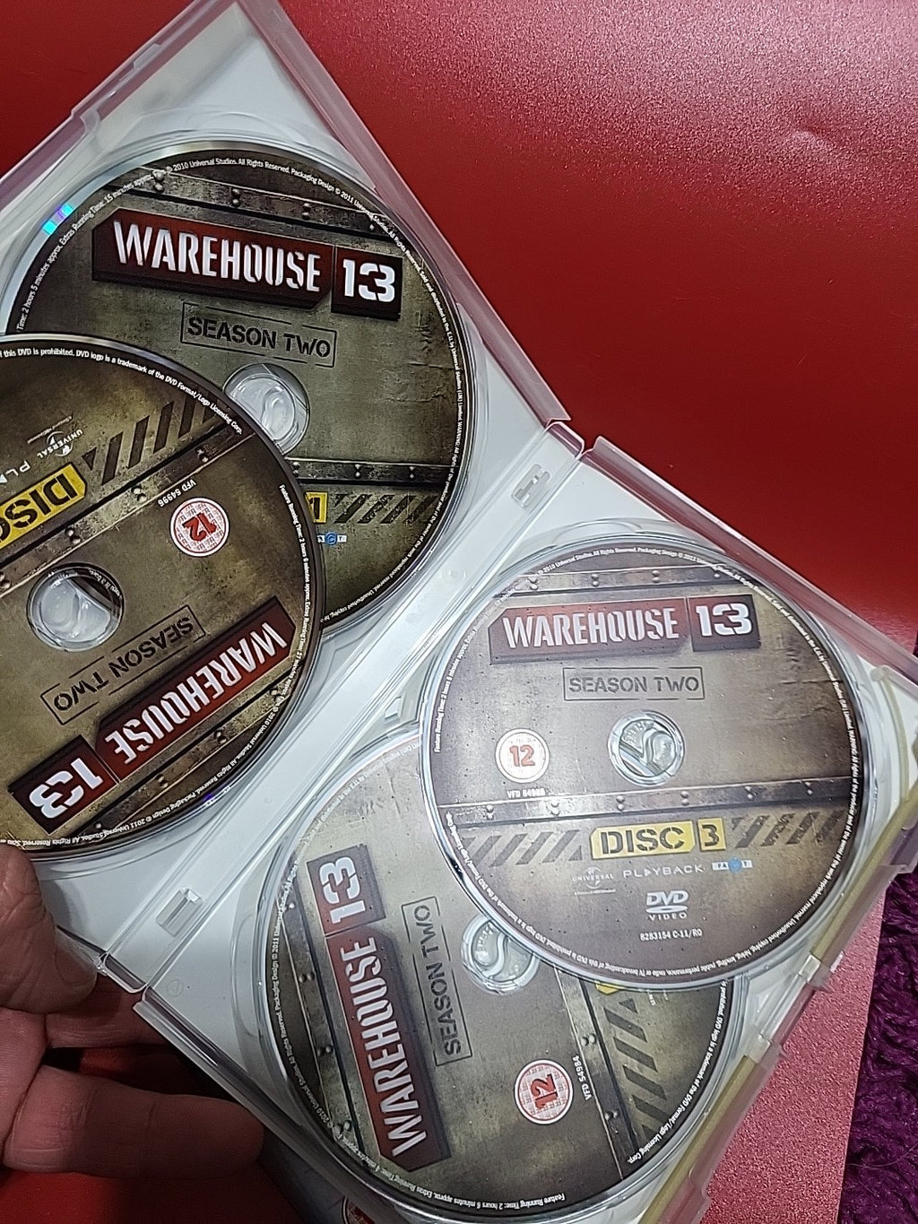 Warehouse 13 Series 2 DVD Complete Season 2 Sci Fi TV Series