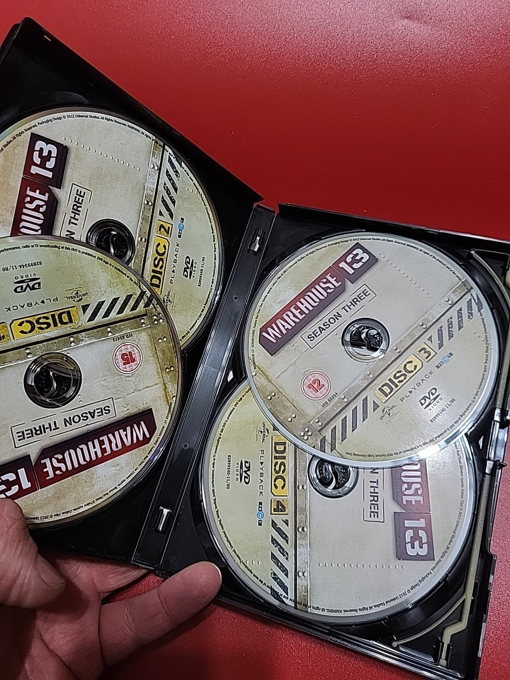 Warehouse 13 Series 3 DVD Complete Season 3 Sci Fi TV Series