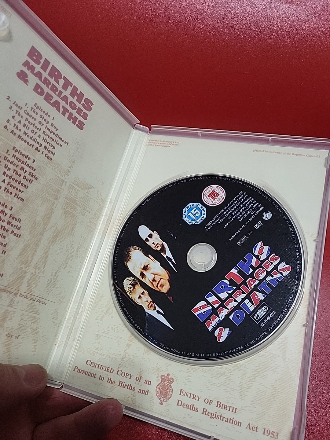 Births Marriages And Deaths DVD 2003 British Comedy Drama Film