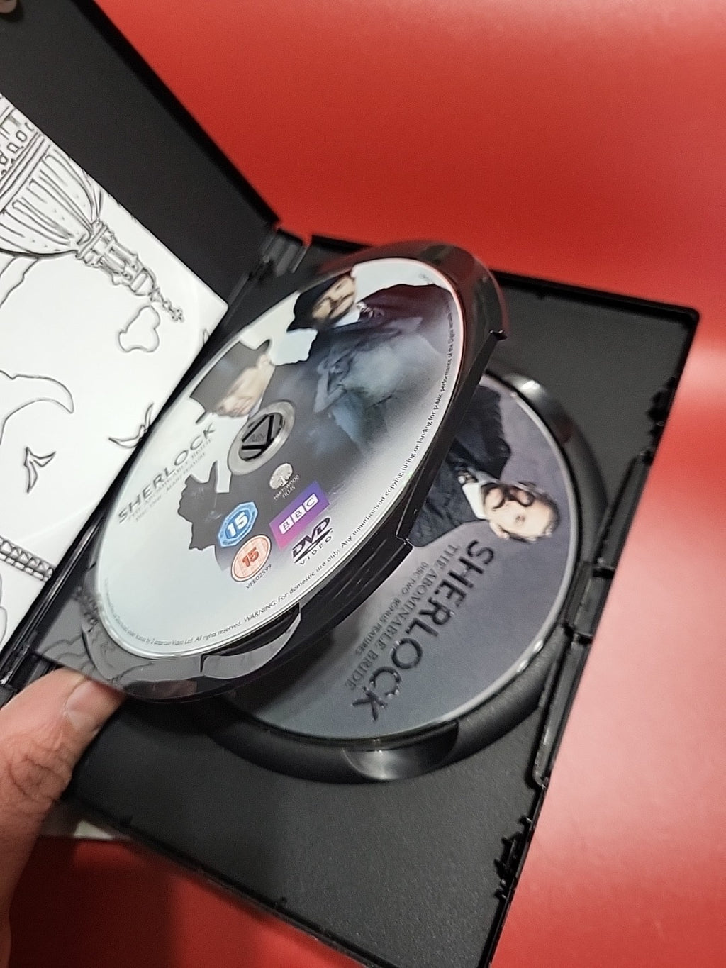 Sherlock The Abominable Bride DVD 2016 BBC Benedict Cumberbatch Special
