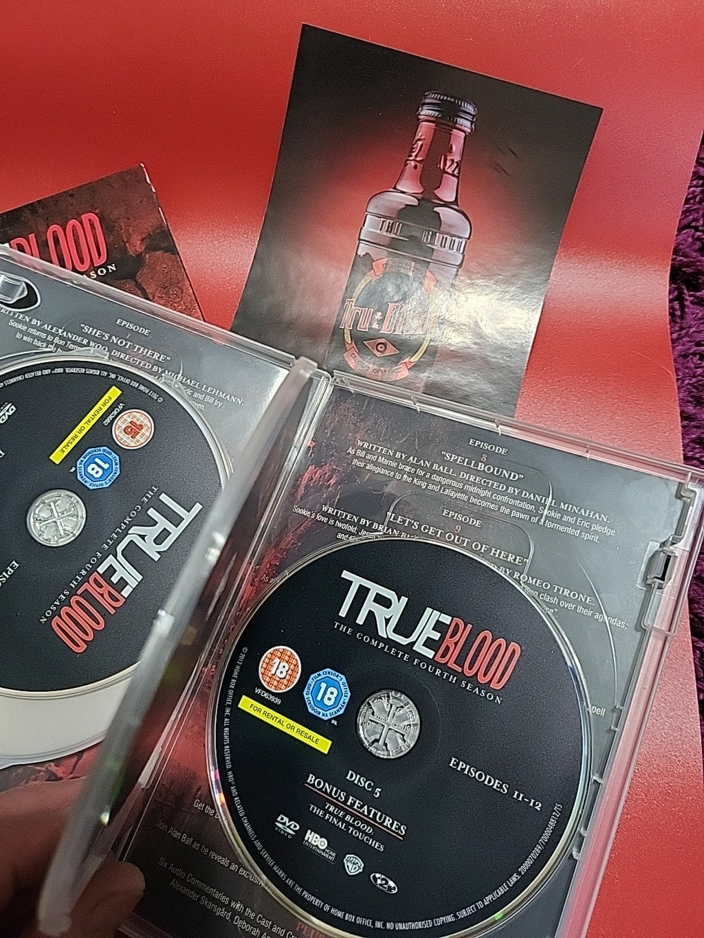 True Blood Series 4 DVD Complete Season 4 HBO Vampire Drama 2012