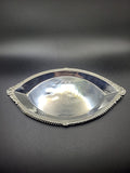 1977 Sterling Silver Jubilee Pin Dish QEII Large 76.9g Hallmarked 18cm