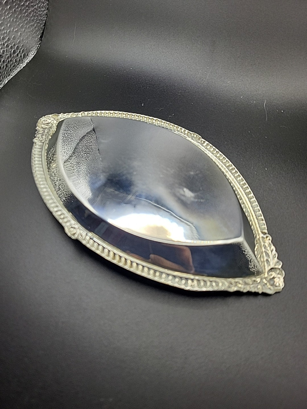 1977 Sterling Silver Jubilee Pin Dish QEII Large 76.9g Hallmarked 18cm
