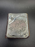 1905 Antique Sterling Silver Mounted Birthday Book W.J Holmes Hallmarked