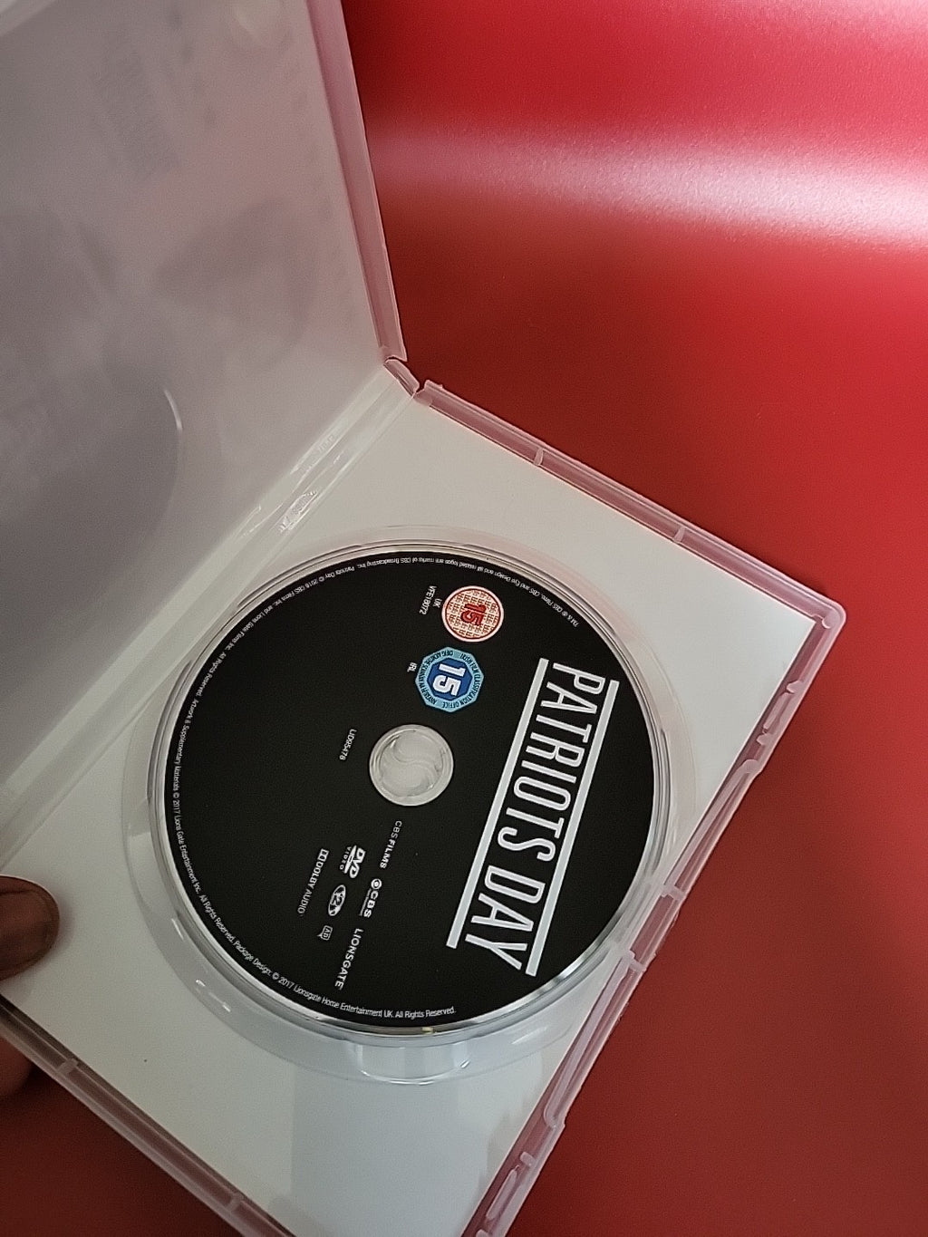 Patriots Day (DVD, 2017) Mark Wahlberg / Boston Marathon / True Story