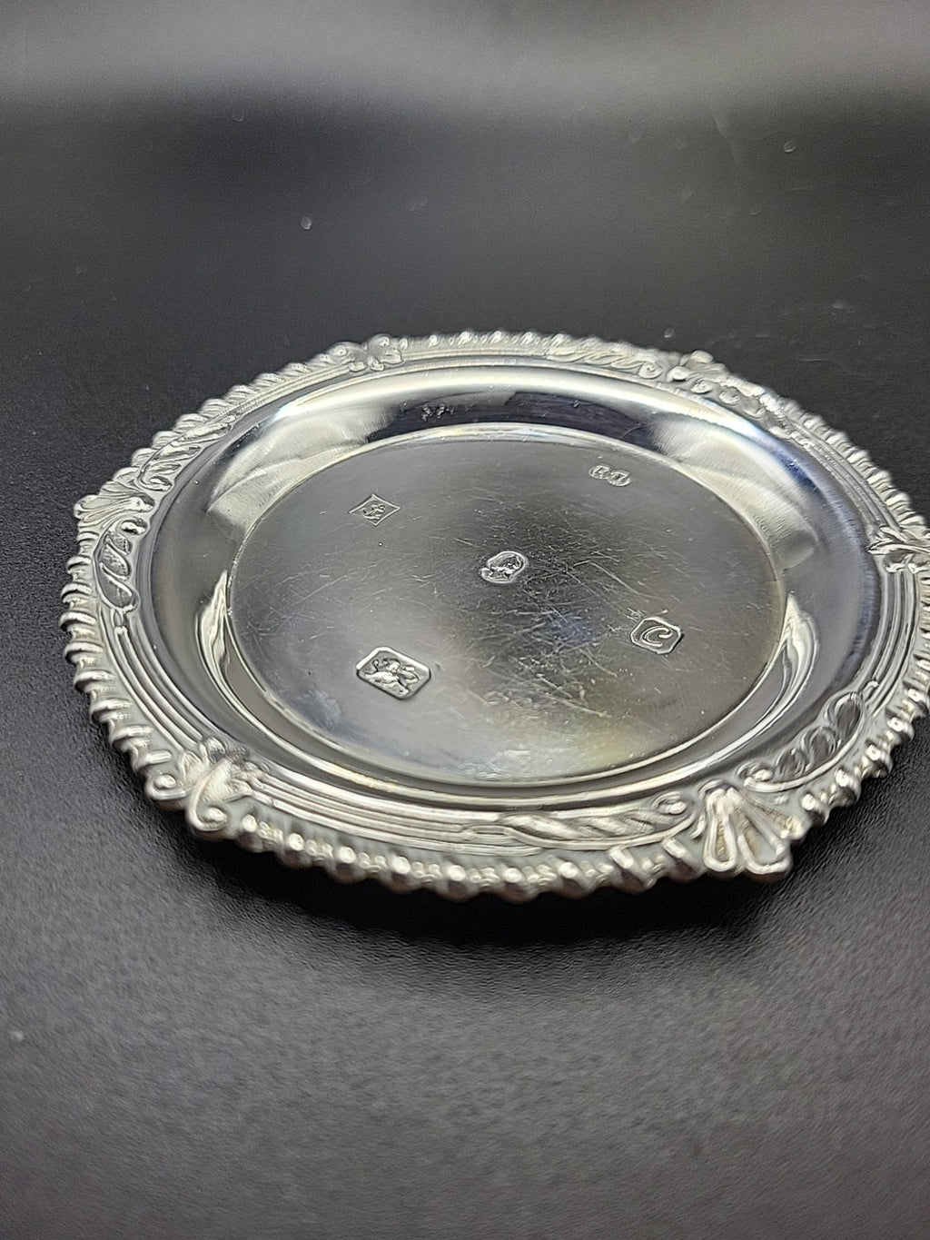 1977 Sterling Silver Pin Dish QEII Jubilee Hampton Utilities , Stunning