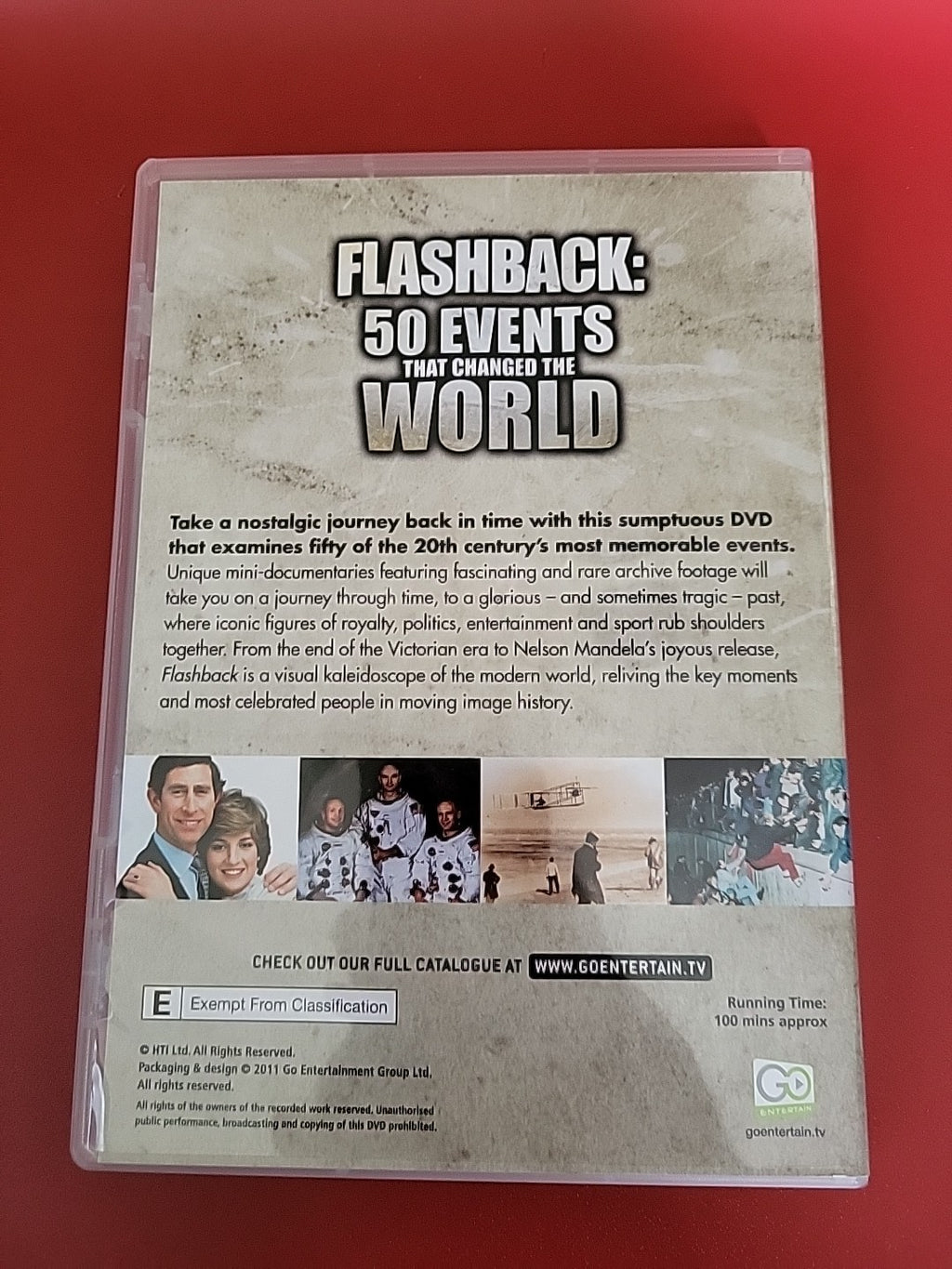 Flashback: 50 Events That Changed The World (DVD, 2010) Documentary / History