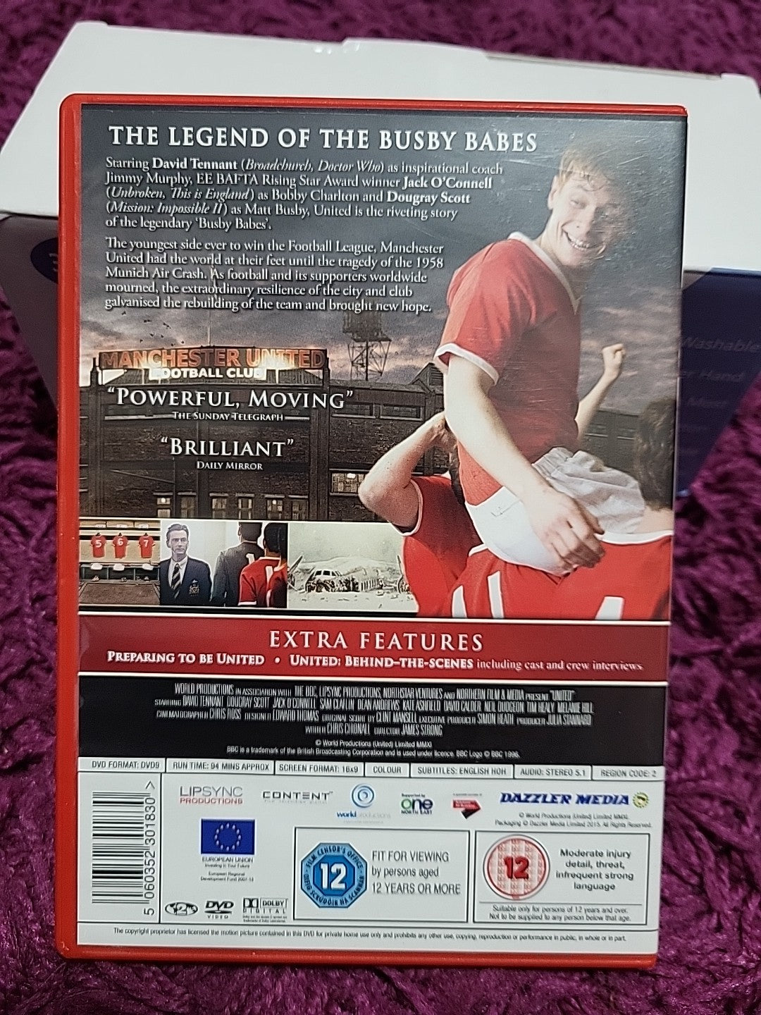 United DVD 2015 Manchester United Munich Air Disaster Film