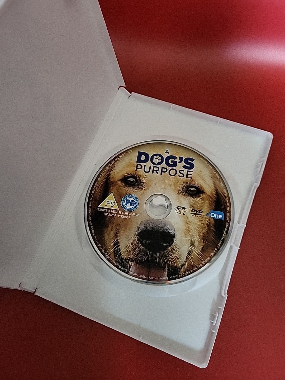 A Dog's Purpose (DVD, 2017) Family Drama / Dog Story / Emotional Film
