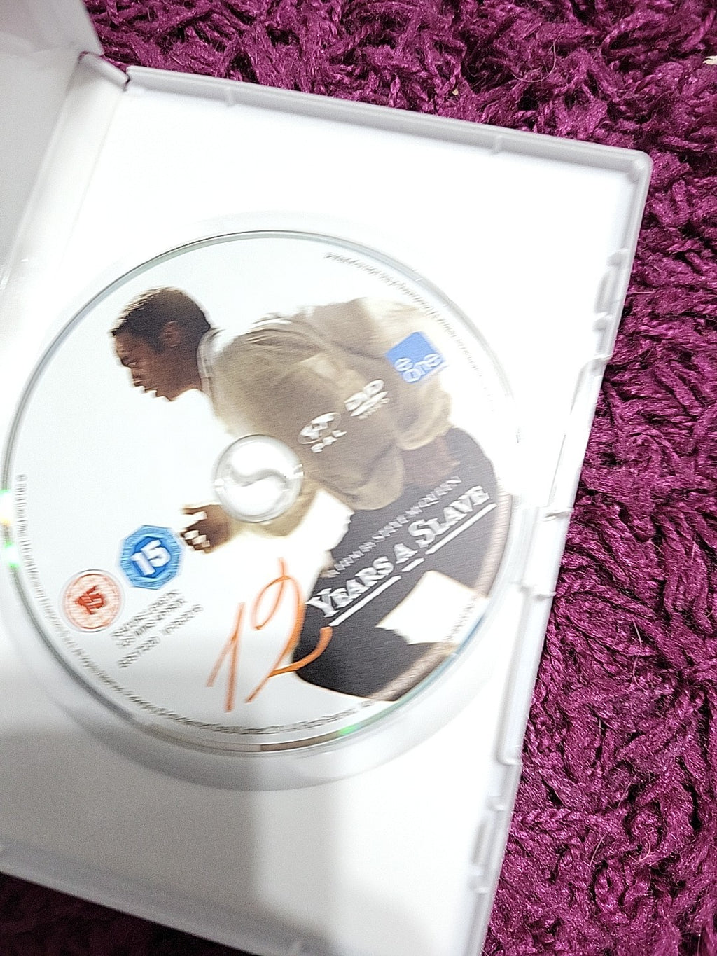 12 Years a Slave DVD 2014 Oscar Winning Drama Film