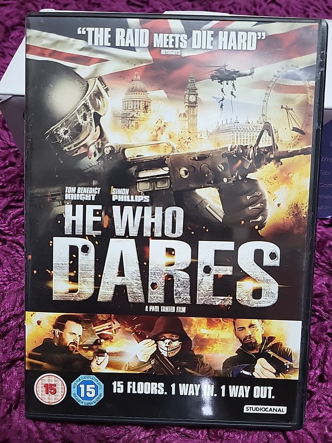 He Who Dares DVD 2014 Action Film SAS Hostage Thriller