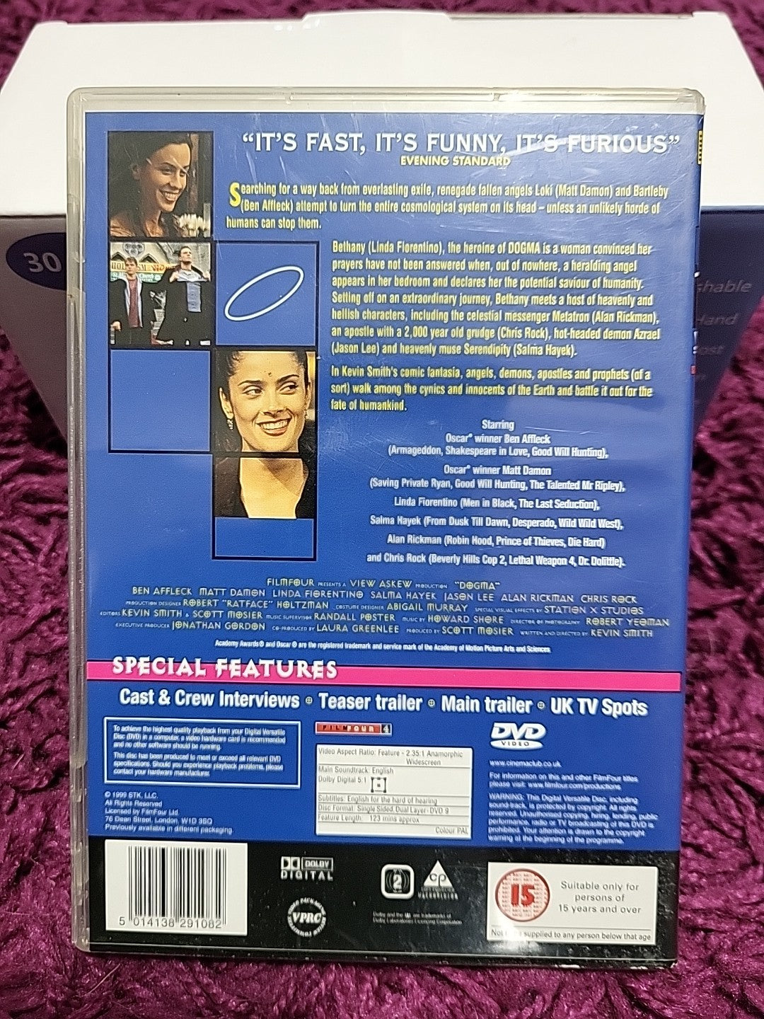 Dogma DVD 2002 Cult Comedy Film Ben Affleck Matt Damon