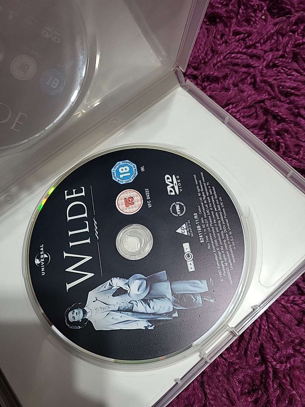 Wilde DVD 2006 Stephen Fry Oscar Wilde Biography Drama Film