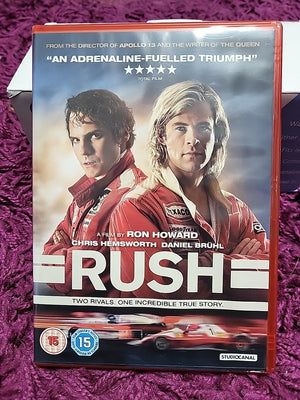 Rush DVD 2014 F1 Racing Film Chris Hemsworth