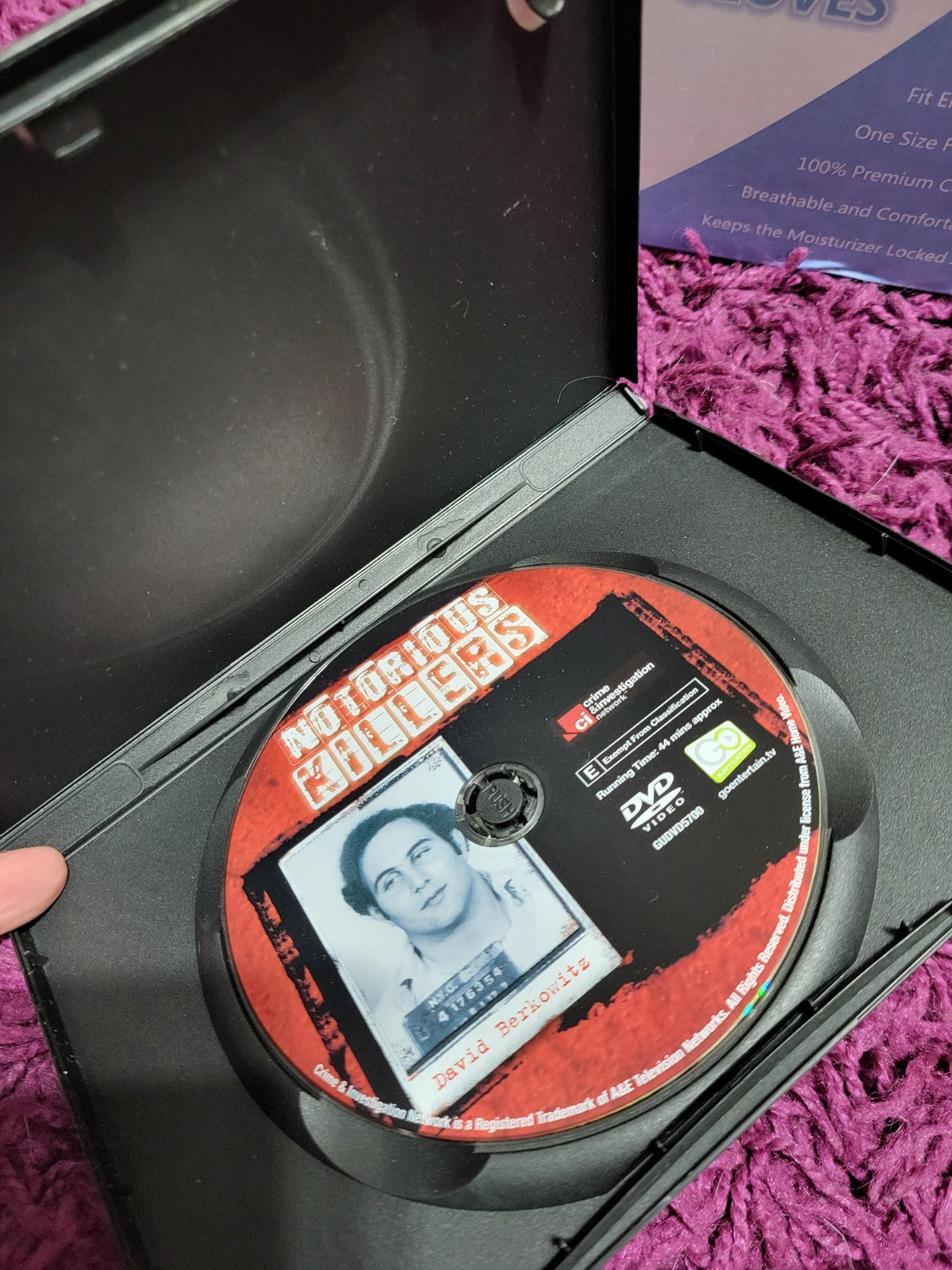 Notorious Killers David Berkowitz DVD 2018 Serial Killer Documentary