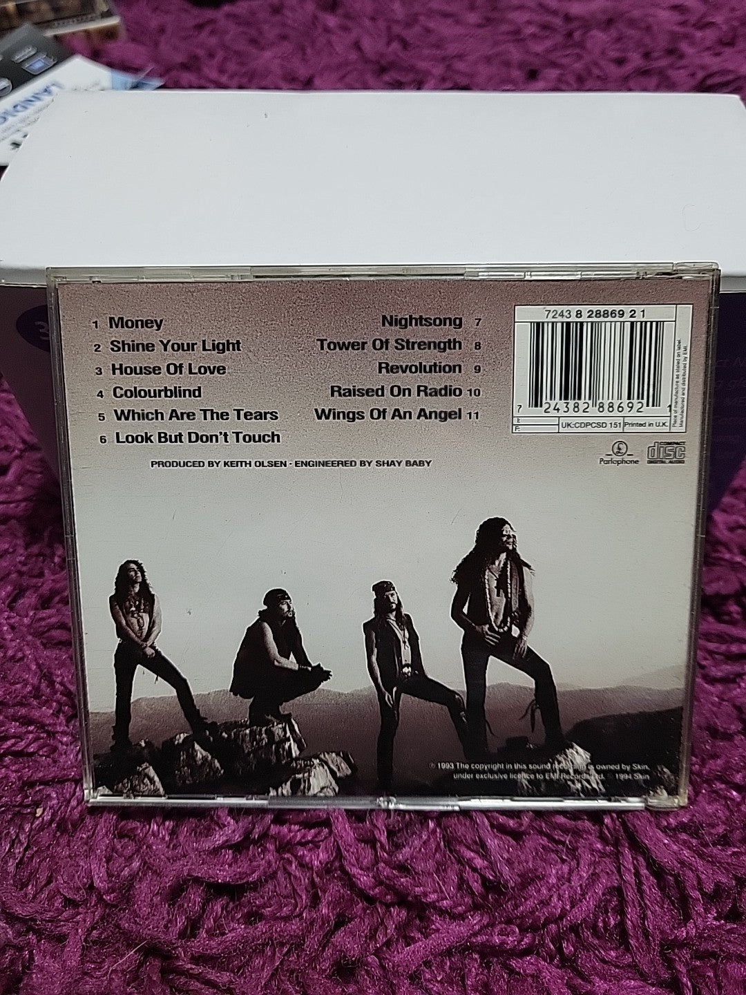 Skin – Skin (CD, 1981) UK Rock AOR Mick Ronson Produced Album