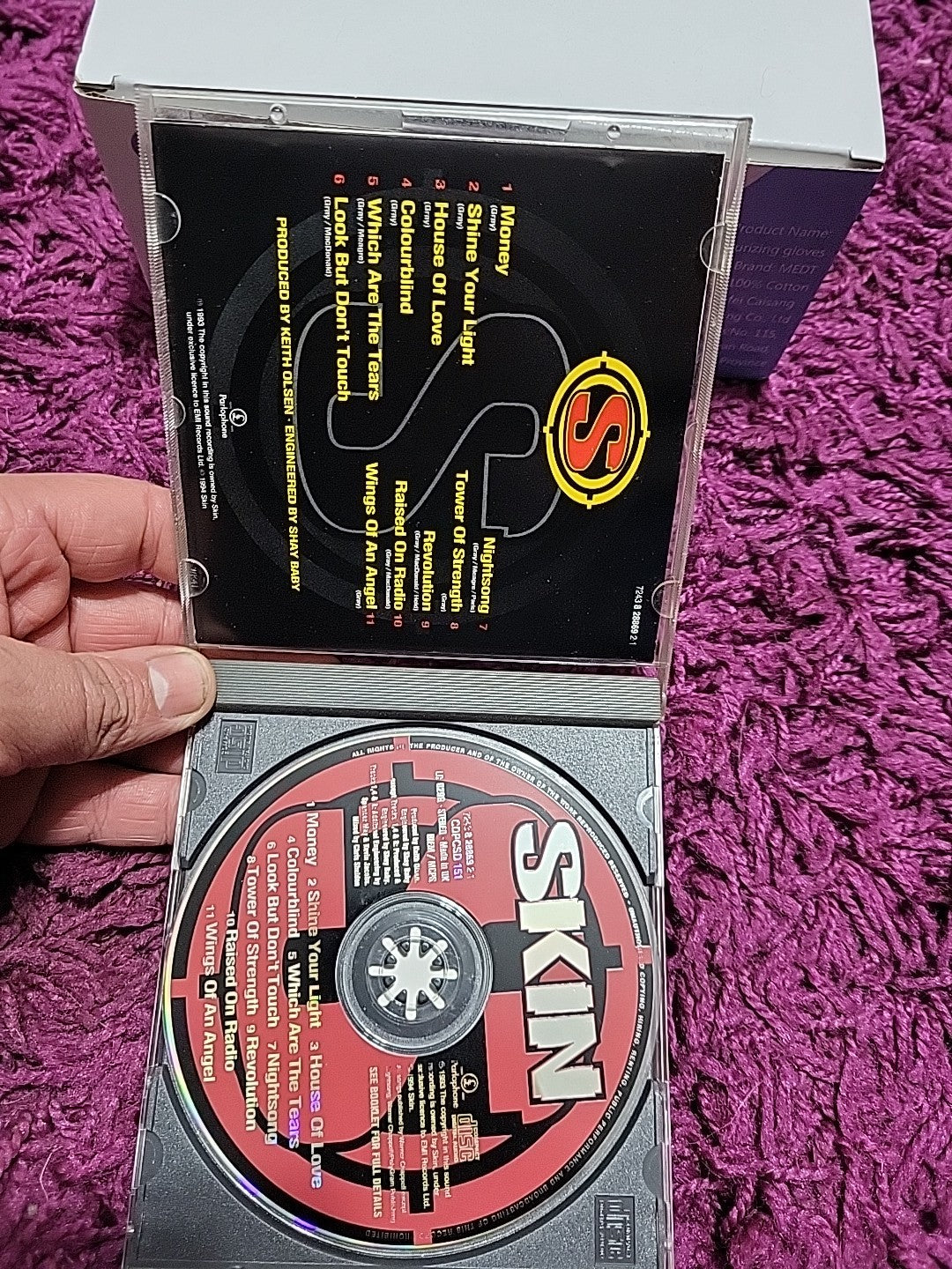 Skin – Skin (CD, 1981) UK Rock AOR Mick Ronson Produced Album