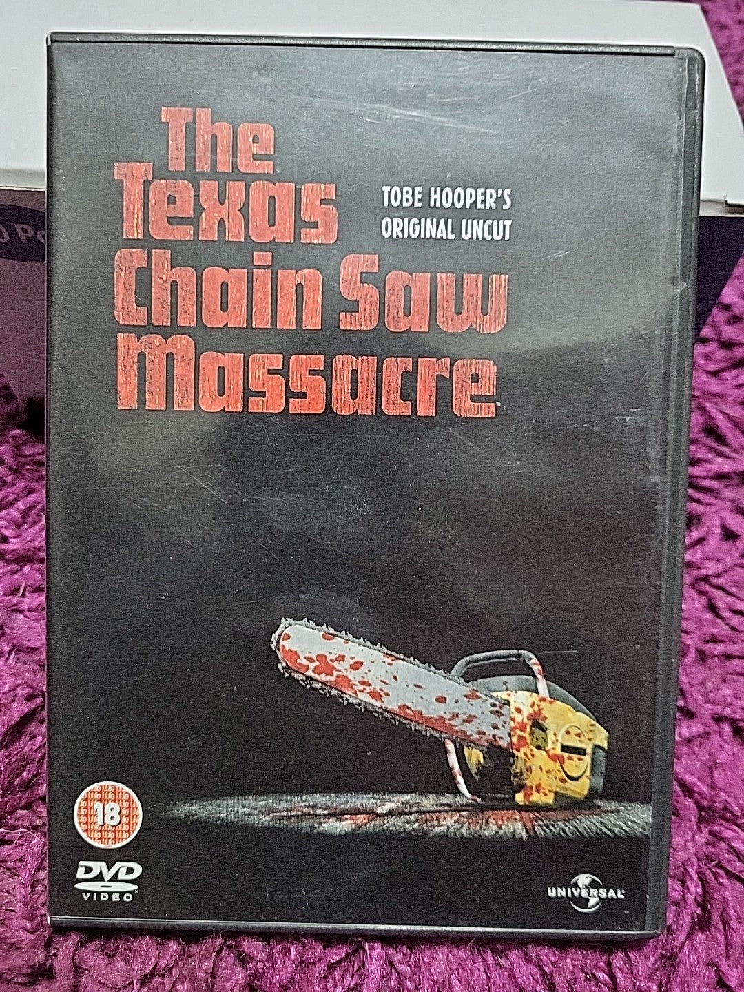 The Texas Chainsaw Massacre DVD 2004 Original Uncut 1974 Horror Tobe Hooper