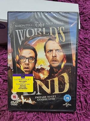 The World's End DVD 2013 Simon Pegg Nick Frost Sci-Fi Comedy Film
