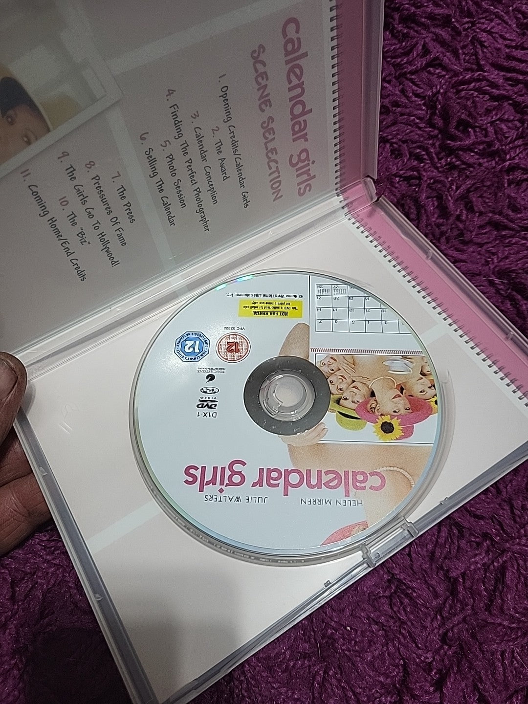 Calendar Girls DVD 2004 Helen Mirren Julie Walters British Comedy Drama Film