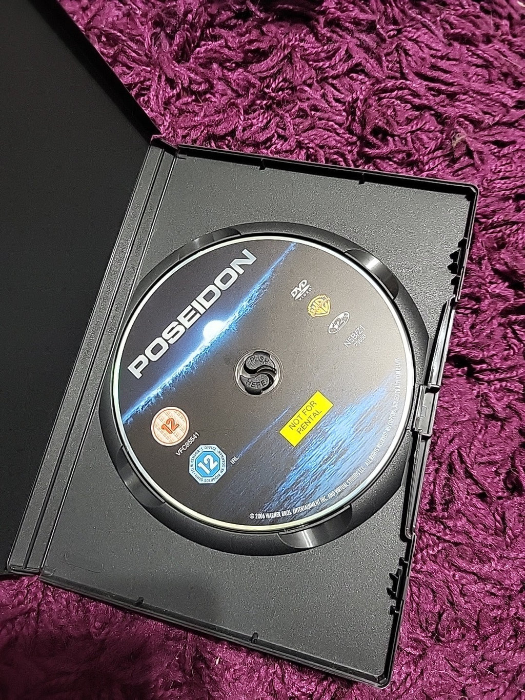 Poseidon DVD 2006 Kurt Russell Richard Dreyfuss Disaster Action Thriller