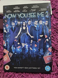 Now You See Me 2 DVD 2016 Jesse Eisenberg Mark Ruffalo Magic Crime Thriller