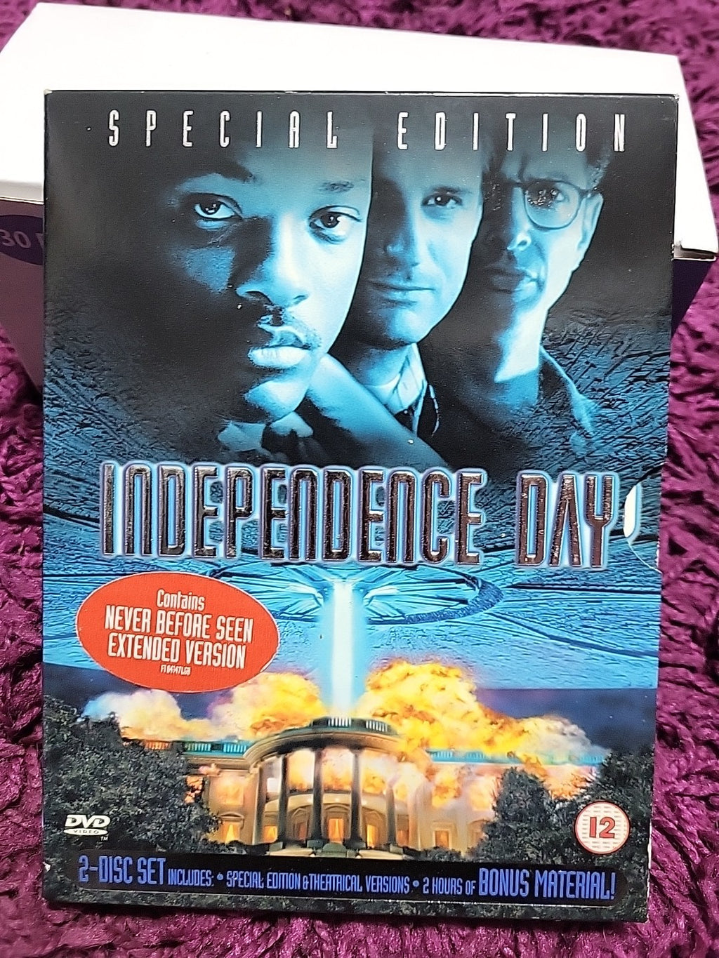 Independence Day Extended Edition DVD 2004 Will Smith Jeff Goldblum Sci-Fi