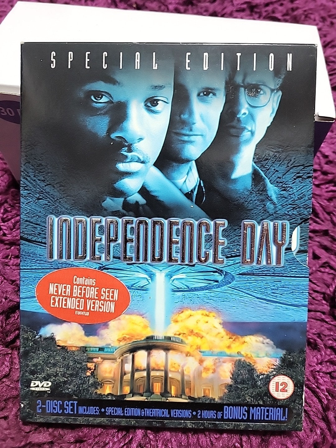 Independence Day Extended Edition DVD 2004 Will Smith Jeff Goldblum Sci-Fi