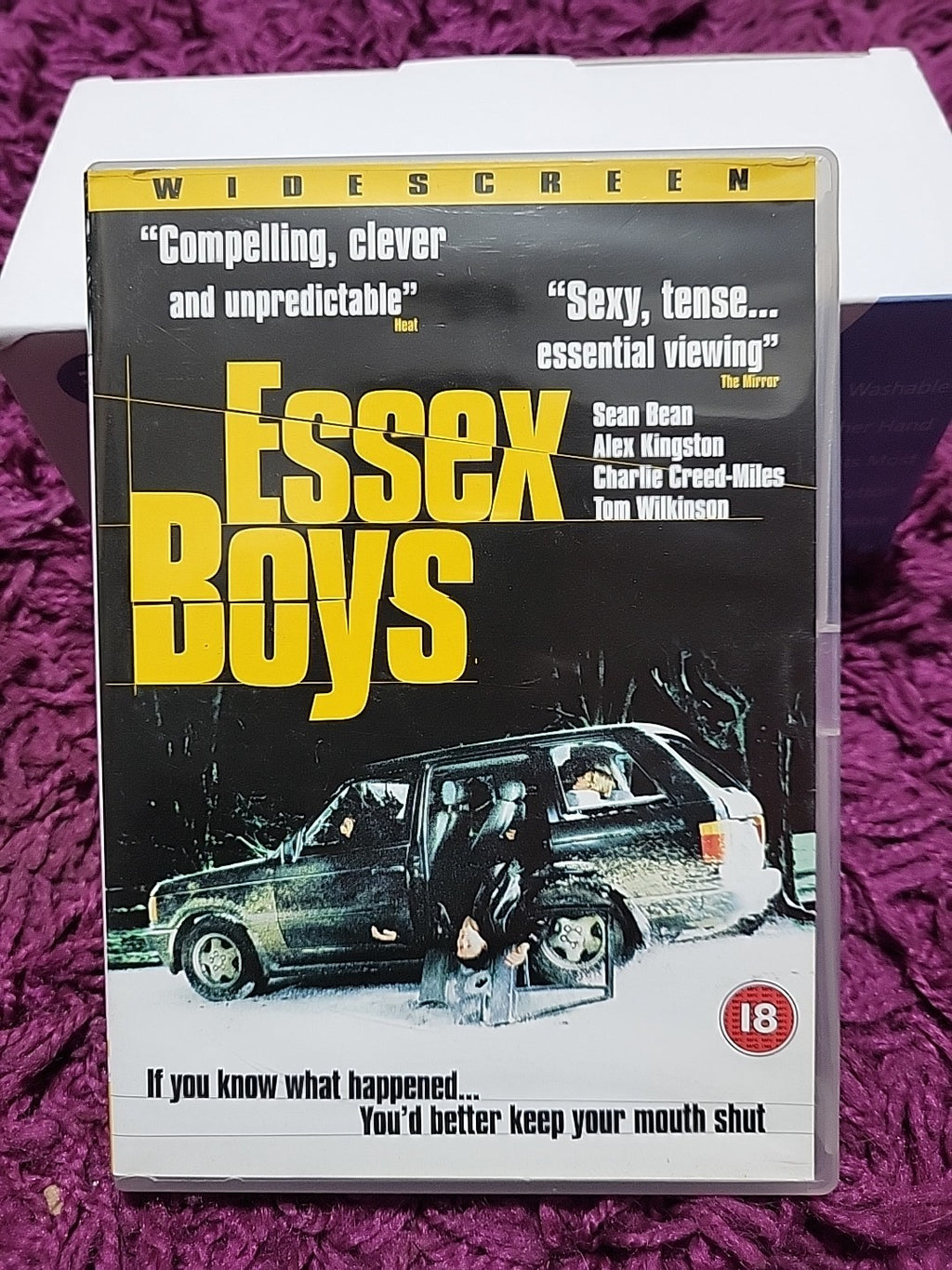 Essex Boys DVD Sean Bean Crime Thriller Widescreen 18