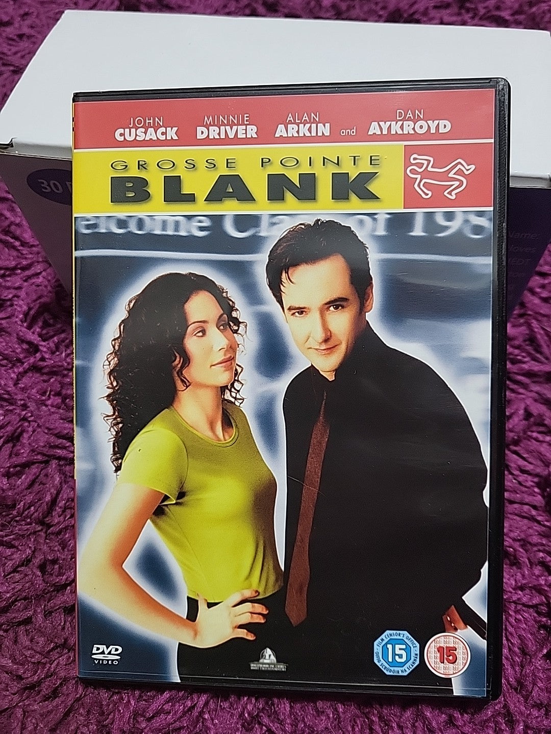 Grosse Pointe Blank DVD 2001 John Cusack Minnie Driver Comedy Crime Film