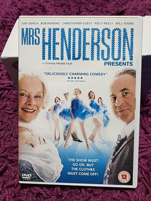 Mrs Henderson Presents DVD Judi Dench Bob Hoskins Comedy 12