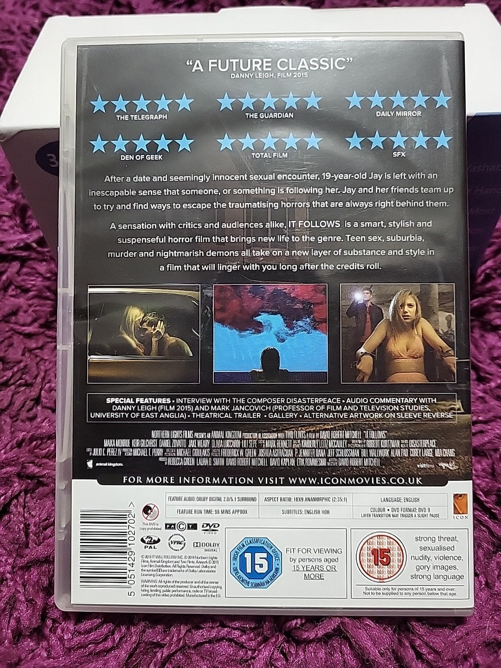 It Follows DVD Horror Thriller 15