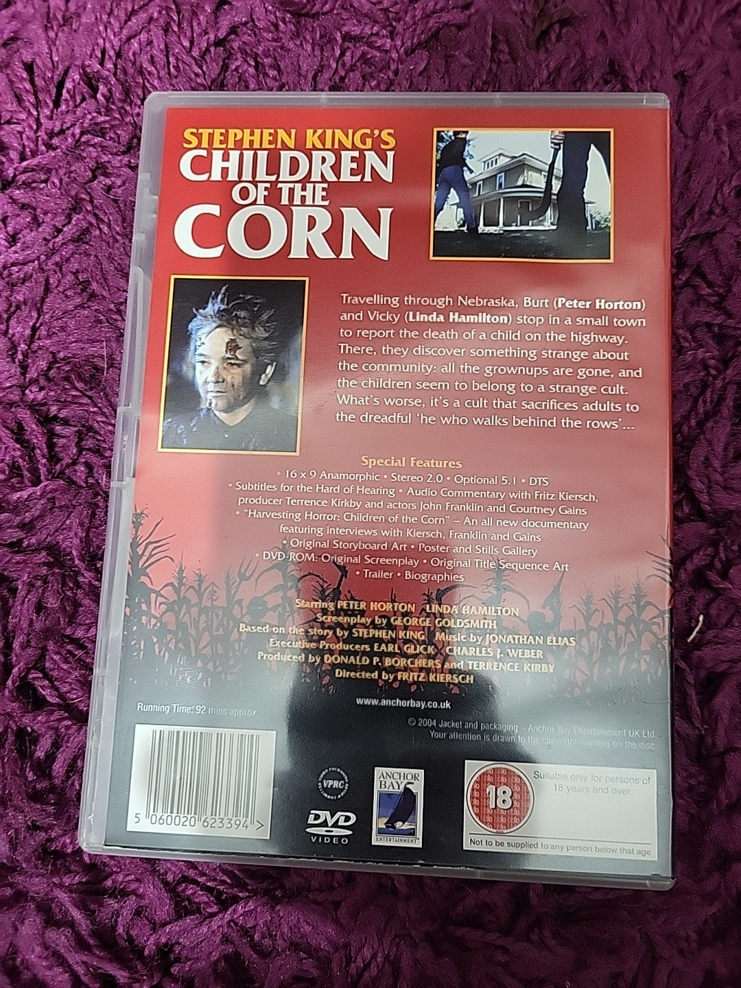 Stephen King's Children Of The Corn DVD Horror 18 Cert