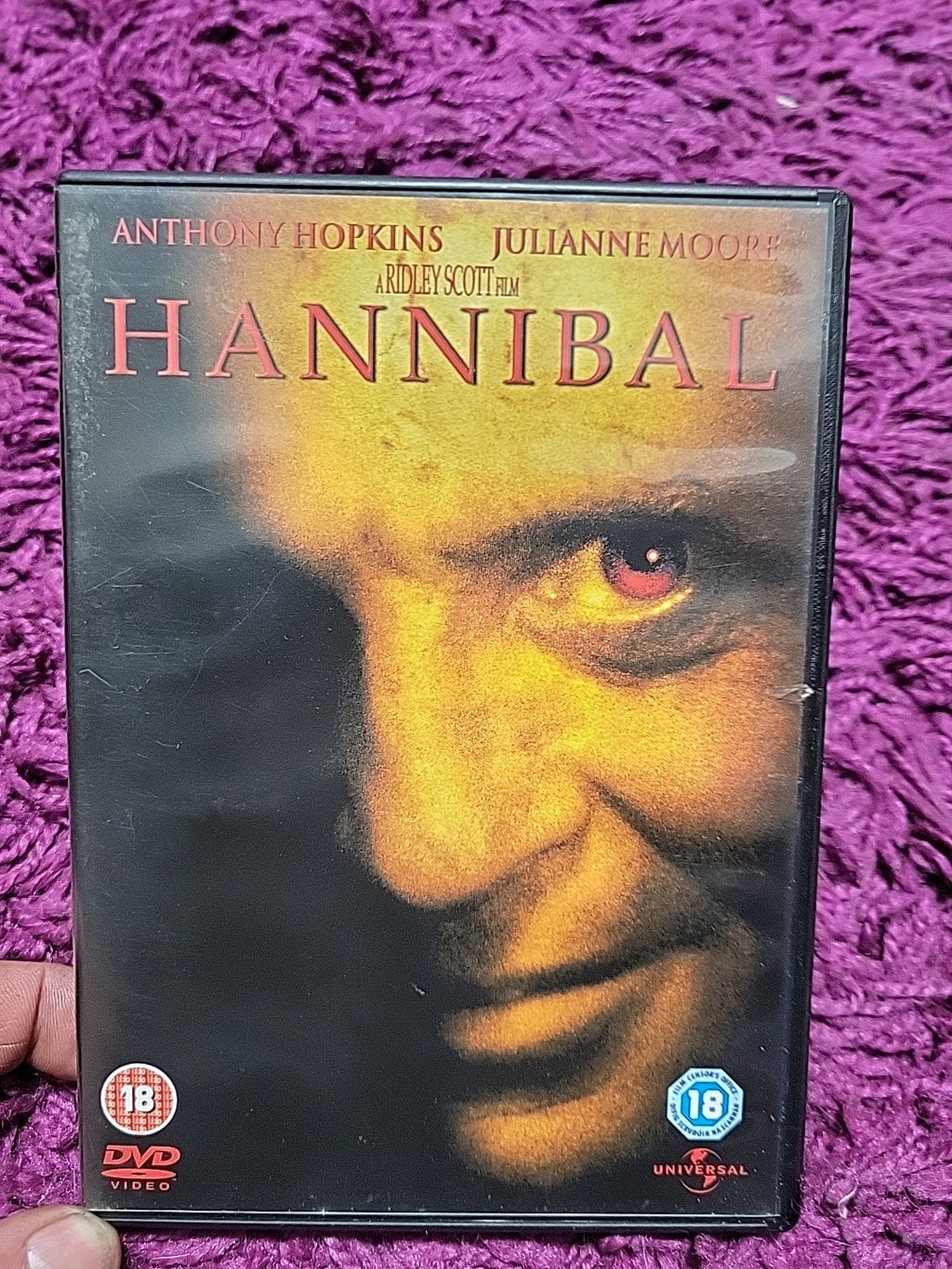 Hannibal DVD Anthony Hopkins Julianne Moore Ridley Scott 18