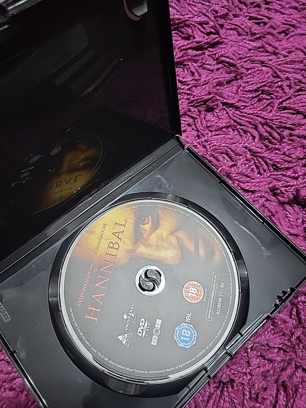 Hannibal DVD Anthony Hopkins Julianne Moore Ridley Scott 18