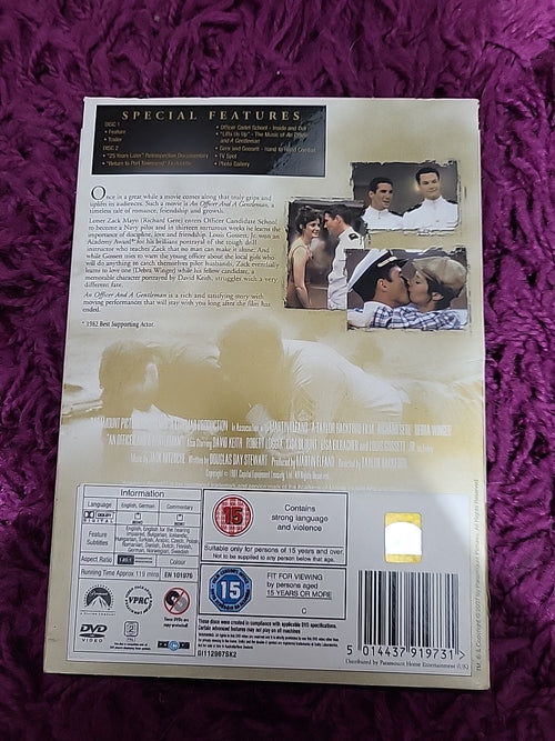 An Officer and a Gentleman 2 Disc Special Edition DVD Richard Gere (DVD, 2007)