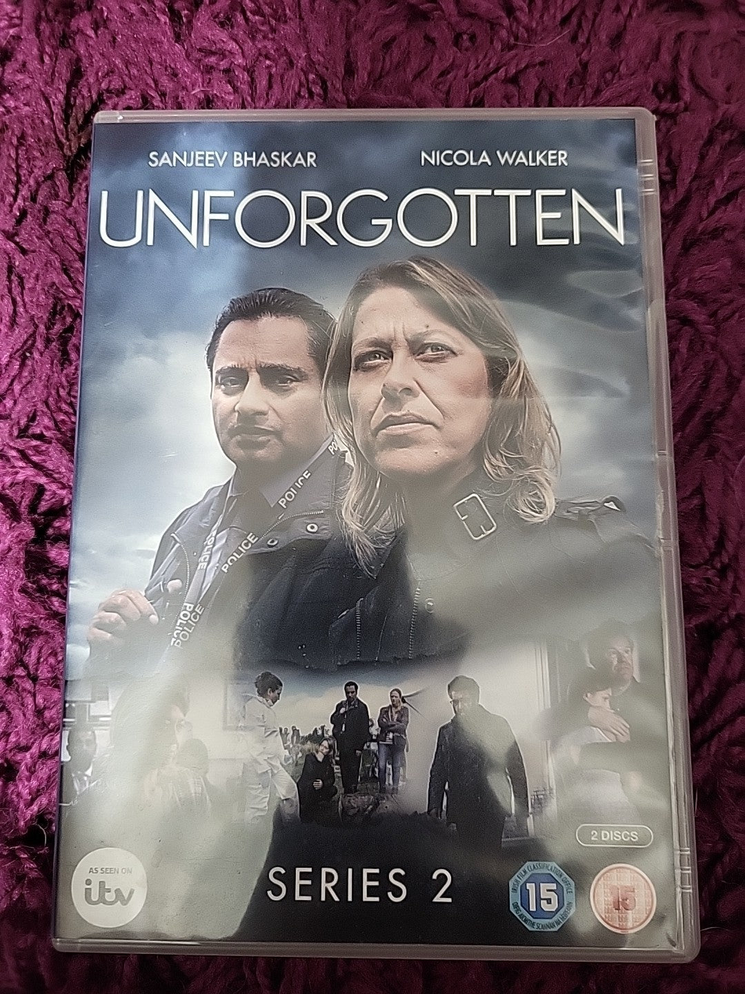 Unforgotten Series 2 DVD 2 Discs ITV Crime Drama Nicola Walker (DVD, 2017)