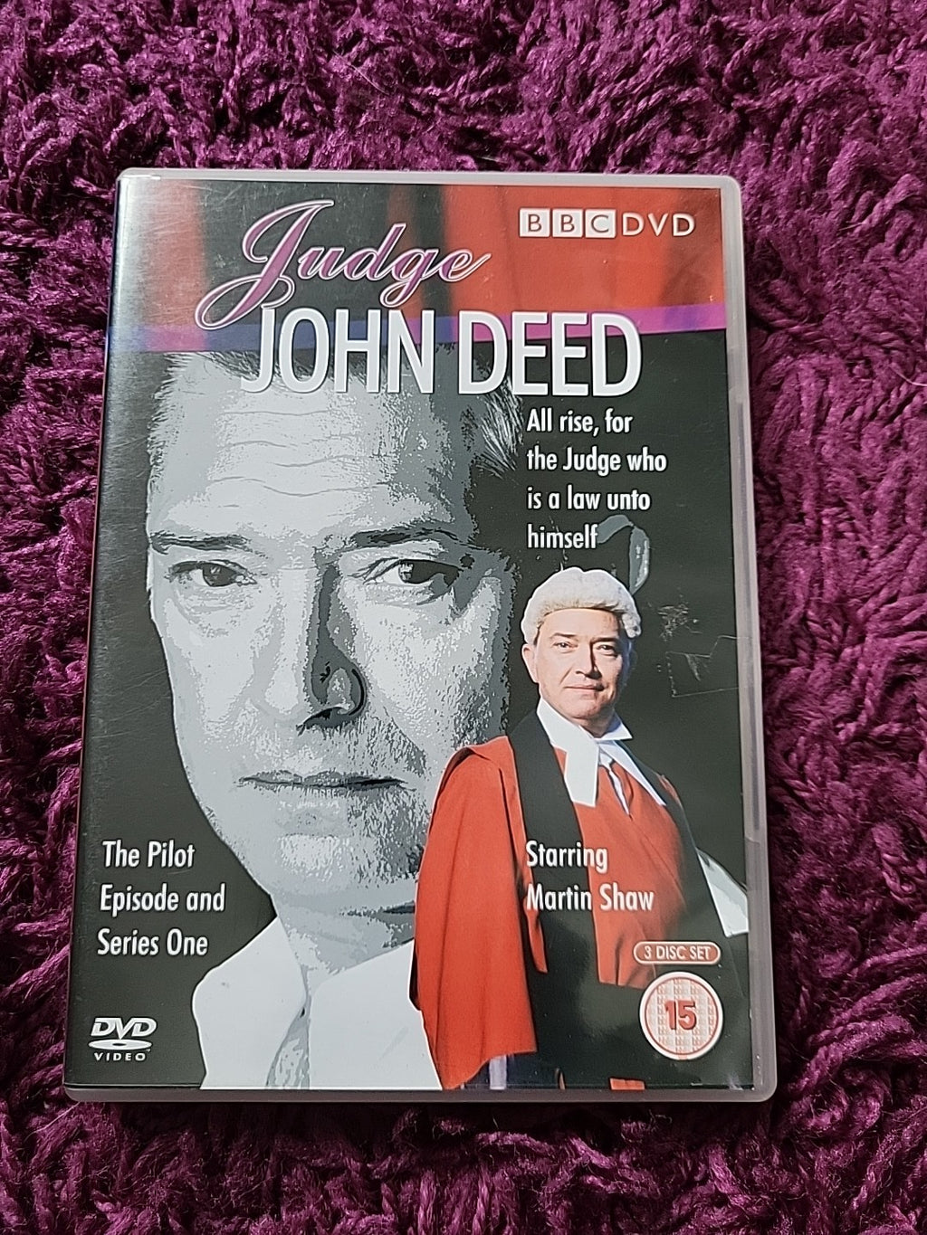 Judge John Deed The Pilot Episode and Series One 3 Disc BBC DVD Martin Shaw