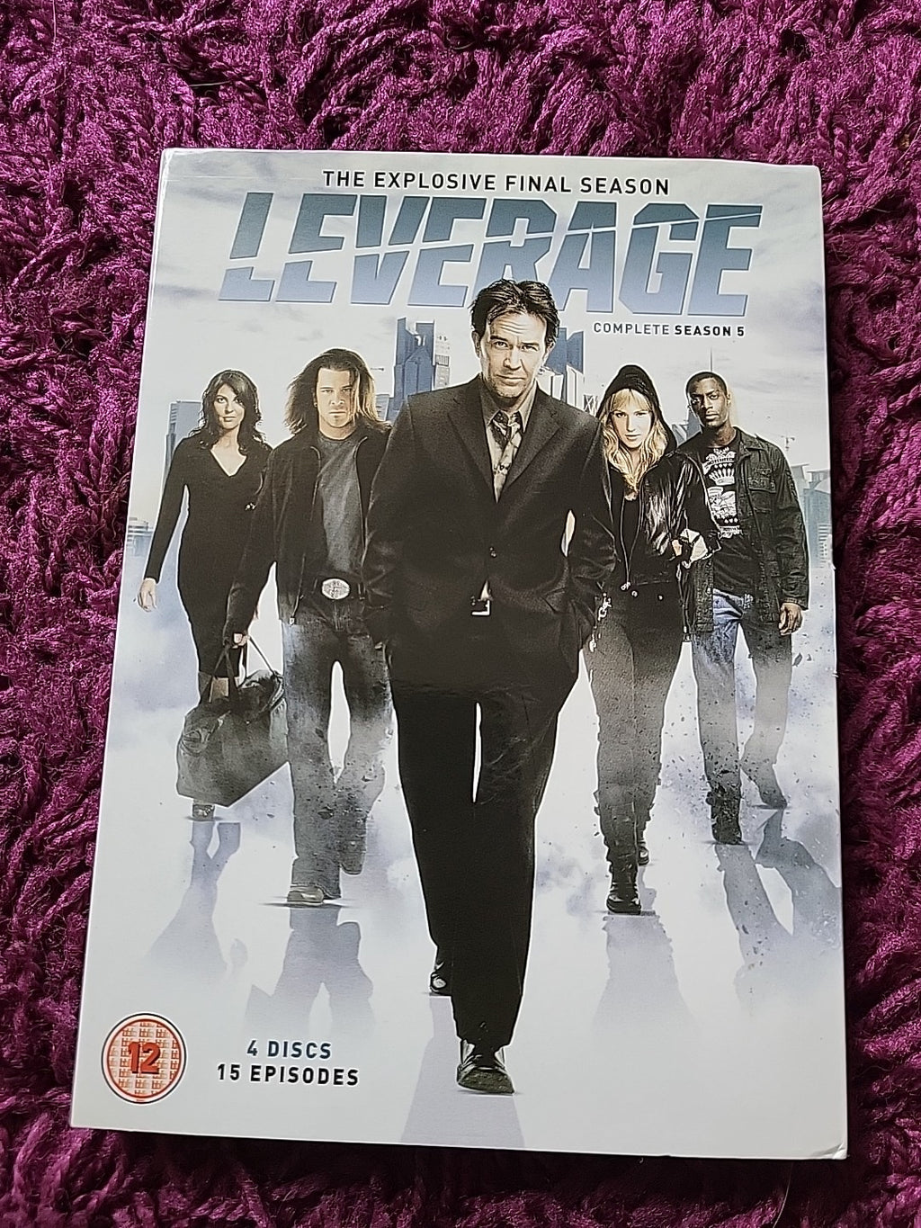 Leverage Complete Season 5 DVD 4 Discs 15 Episodes Final Season