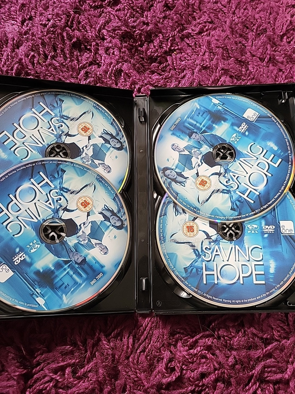 Saving Hope The Complete First Season DVD Medical Drama Series (DVD, 2013)